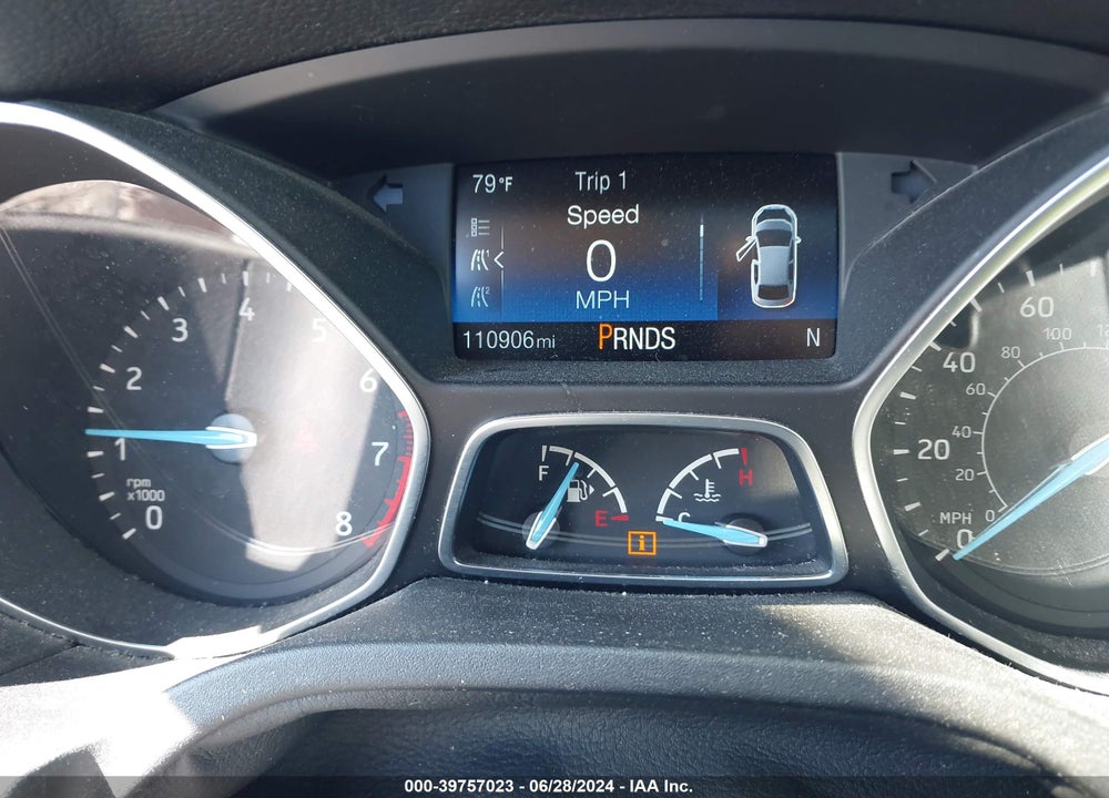 2017 FORD FOCUS SEL VIN: 1FADP3H27HL266569