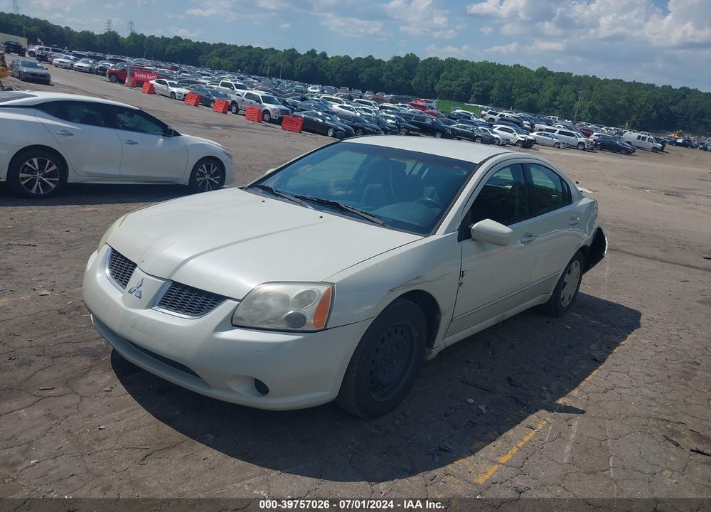 2004 MITSUBISHI GALANT ES VIN: 4A3AB36F74E077059