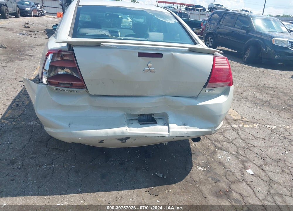 2004 MITSUBISHI GALANT ES VIN: 4A3AB36F74E077059