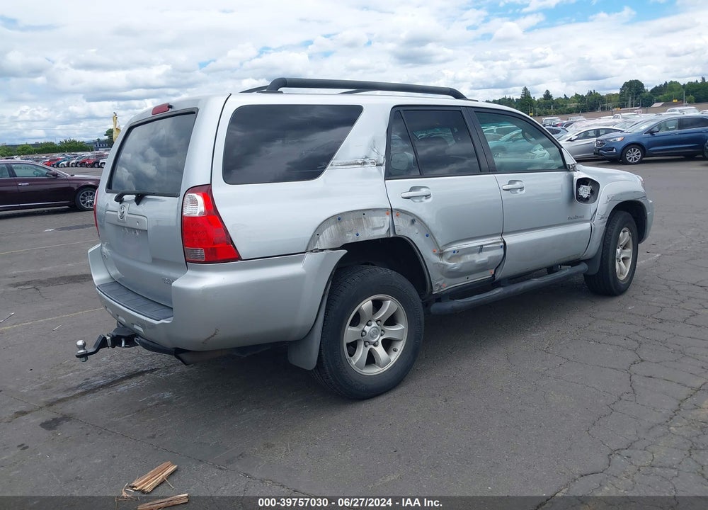 2006 TOYOTA 4RUNNER SR5 SPORT V6 VIN: JTEZU14R960072362