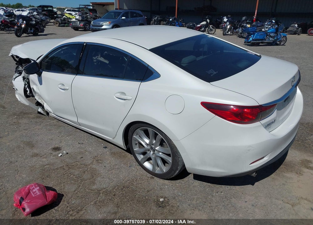 2015 MAZDA 6 VIN: JM1GJ1V51F1212138