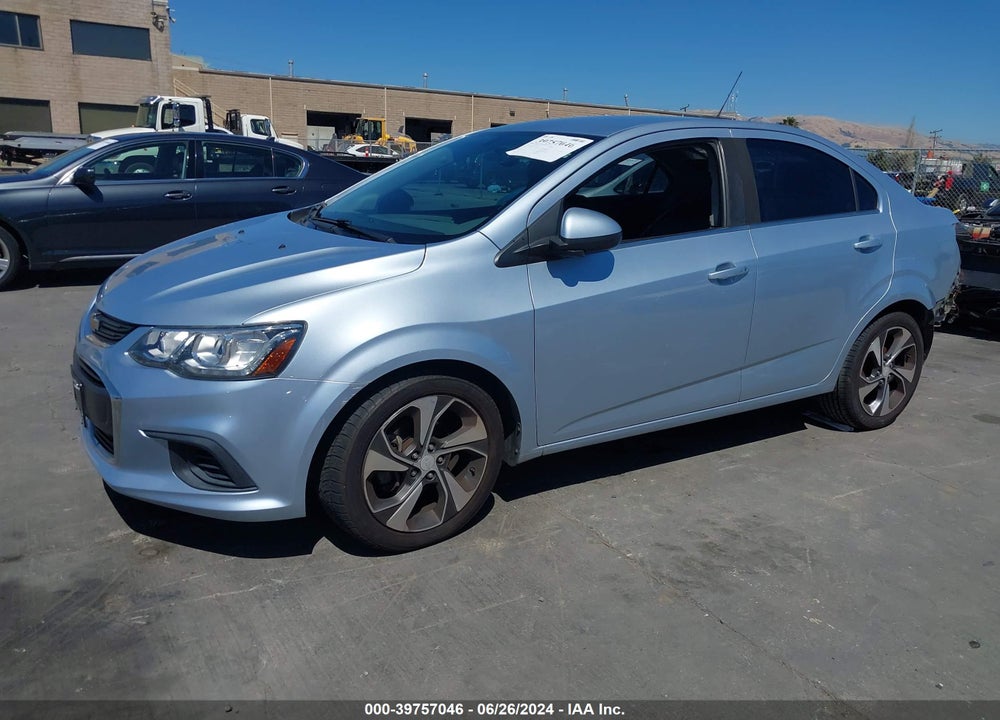 2017 CHEVROLET SONIC PREMIER AUTO VIN: 1G1JF5SB2H4126128