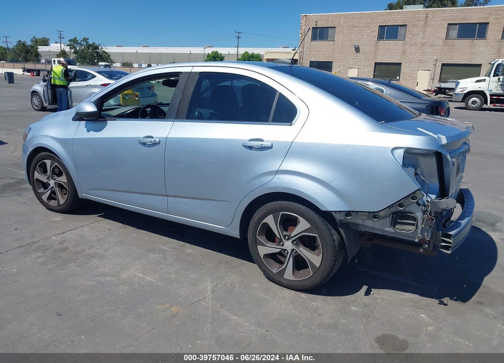 2017 CHEVROLET SONIC PREMIER AUTO VIN: 1G1JF5SB2H4126128