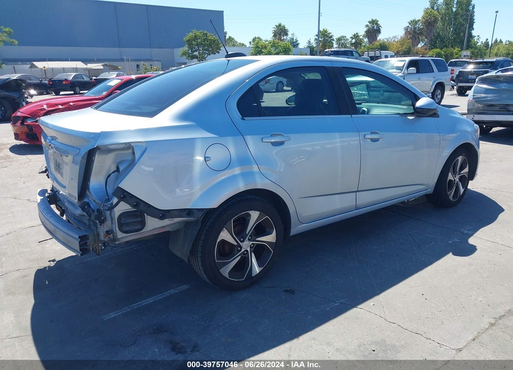 2017 CHEVROLET SONIC PREMIER AUTO VIN: 1G1JF5SB2H4126128
