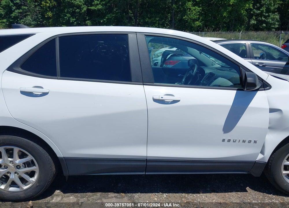 2022 CHEVROLET EQUINOX FWD LS VIN: 3GNAXHEVXNS215718