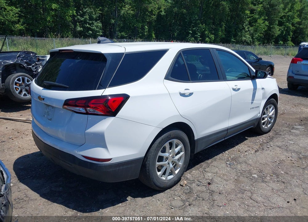 2022 CHEVROLET EQUINOX FWD LS VIN: 3GNAXHEVXNS215718