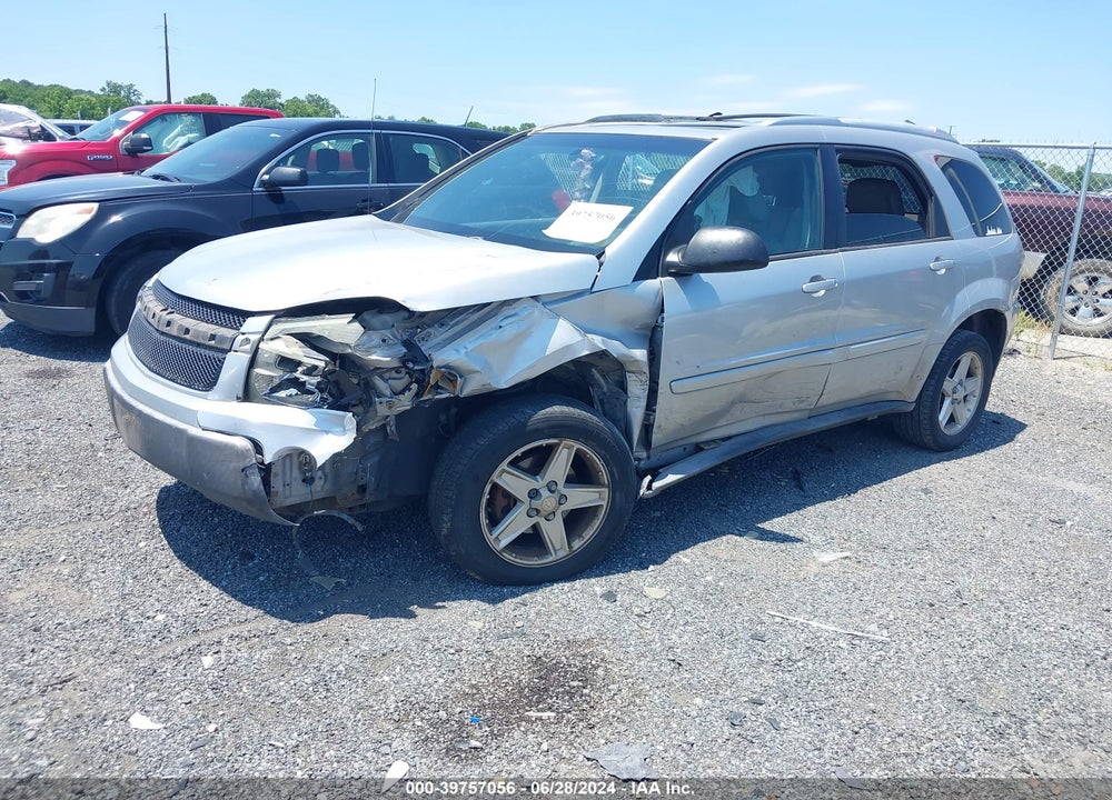 2005 CHEVROLET EQUINOX LT VIN: 2CNDL73FX56143985