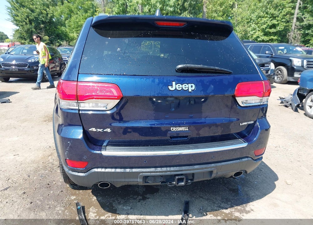 2018 JEEP GRAND CHEROKEE LIMITED 4X4 VIN: 1C4RJFBT9JC276725