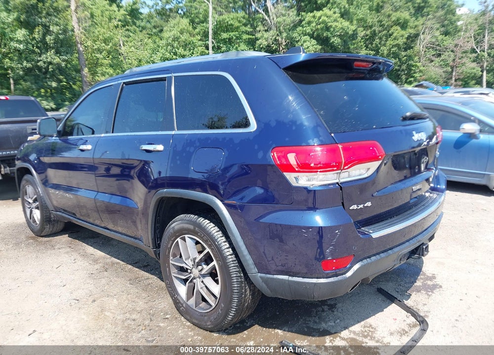 2018 JEEP GRAND CHEROKEE LIMITED 4X4 VIN: 1C4RJFBT9JC276725