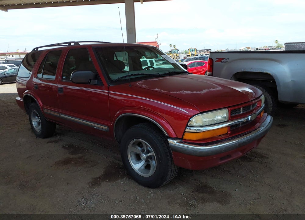 2001 CHEVROLET BLAZER LT VIN: 1GNCS13W112154128