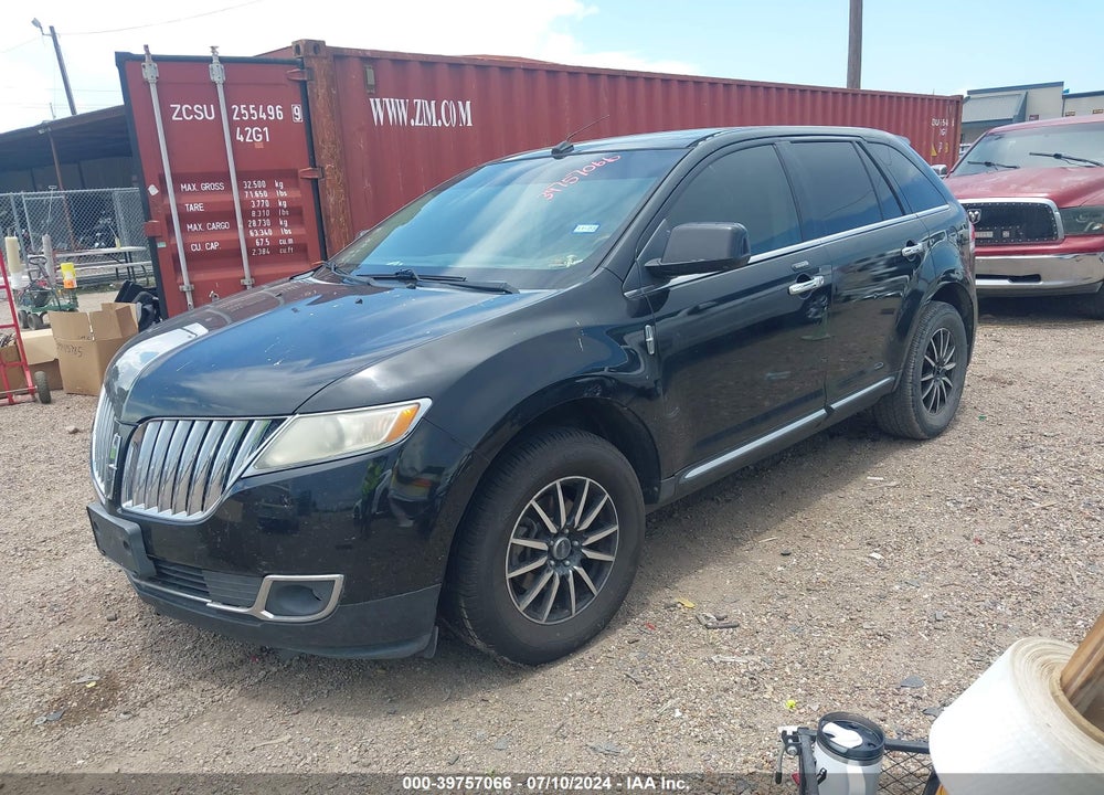 2011 LINCOLN MKX VIN: 2LMDJ6JK9BBJ05591