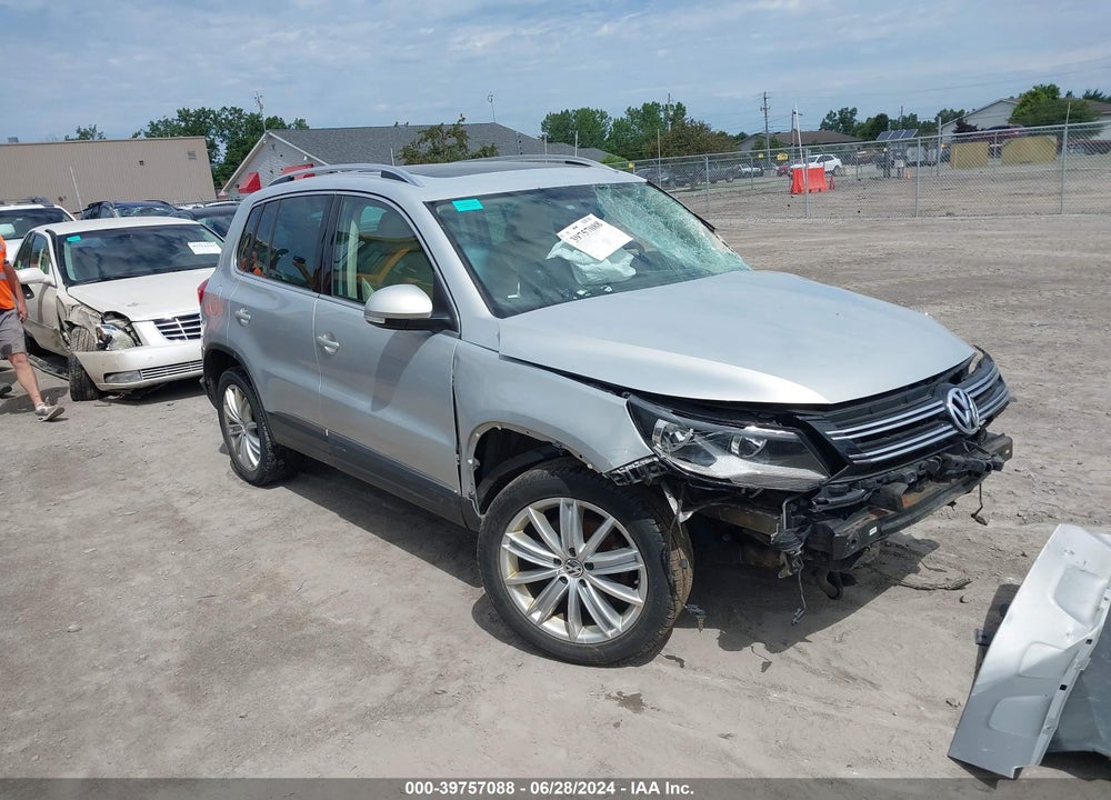 2012 VOLKSWAGEN TIGUAN SE VIN: WVGBV7AX5CW598727