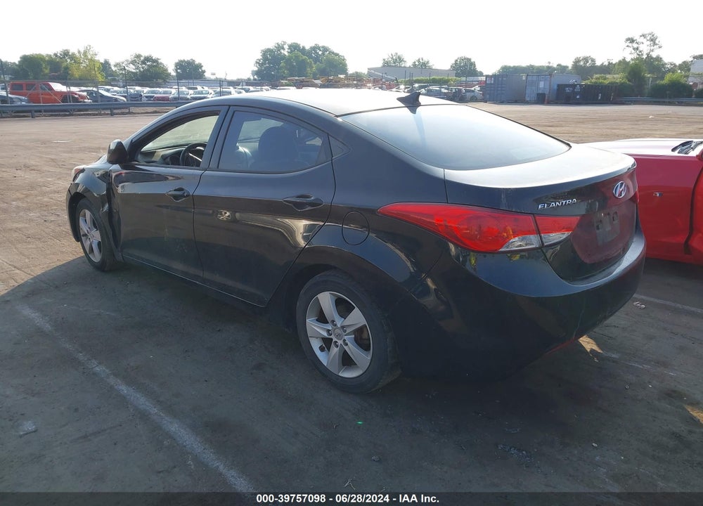 2013 HYUNDAI ELANTRA GLS VIN: 5NPDH4AE5DH192200