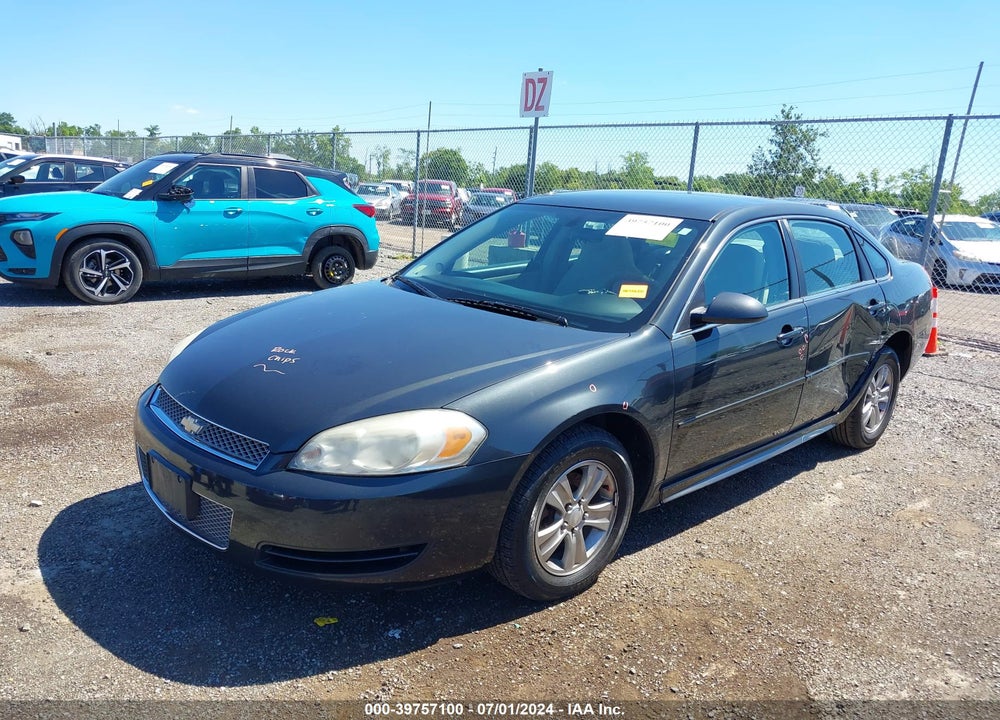 2013 CHEVROLET IMPALA LS VIN: 2G1WF5E36D1263475
