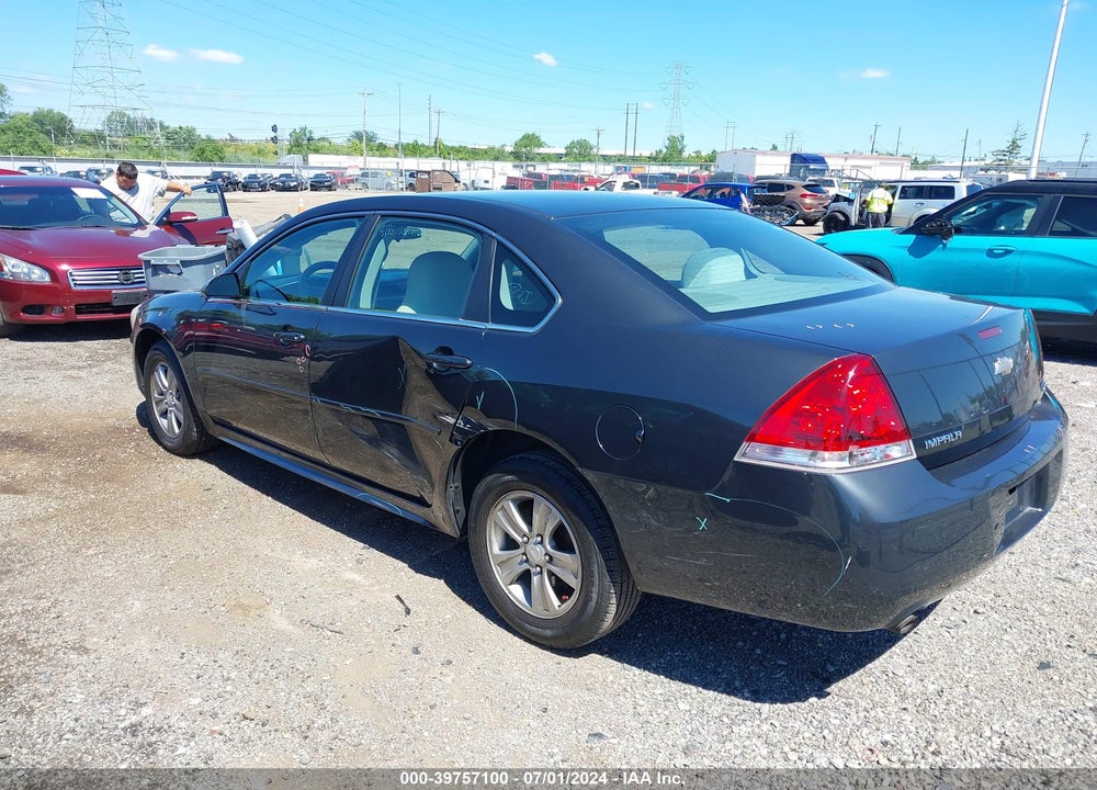 2013 CHEVROLET IMPALA LS VIN: 2G1WF5E36D1263475