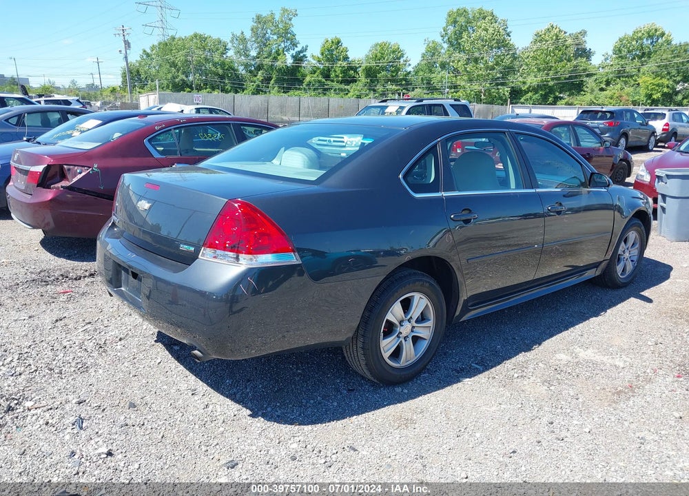 2013 CHEVROLET IMPALA LS VIN: 2G1WF5E36D1263475