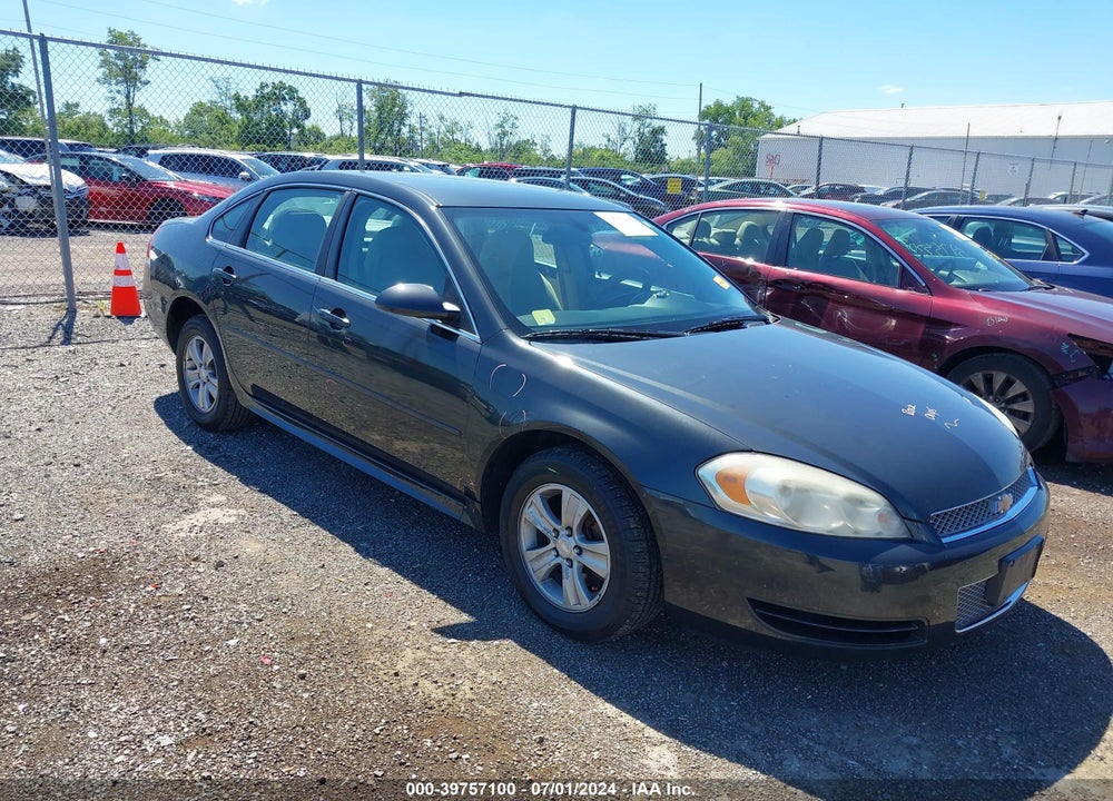 2013 CHEVROLET IMPALA LS VIN: 2G1WF5E36D1263475