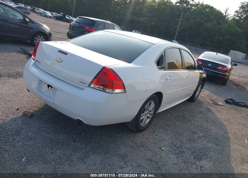 2014 CHEVROLET IMPALA LIMITED LS VIN: 2G1WA5E34E1124090