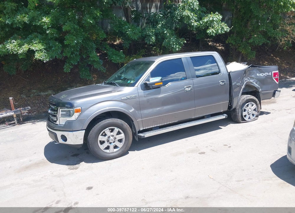 2013 FORD F-150 LARIAT VIN: 1FTFW1EF7DFC03918