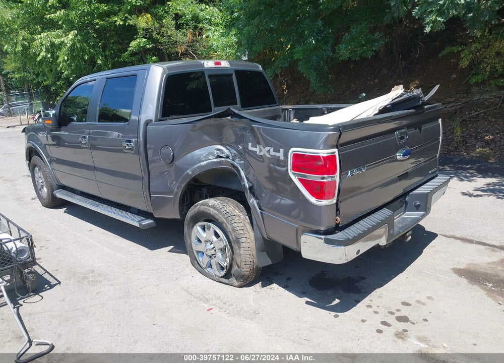 2013 FORD F-150 LARIAT VIN: 1FTFW1EF7DFC03918