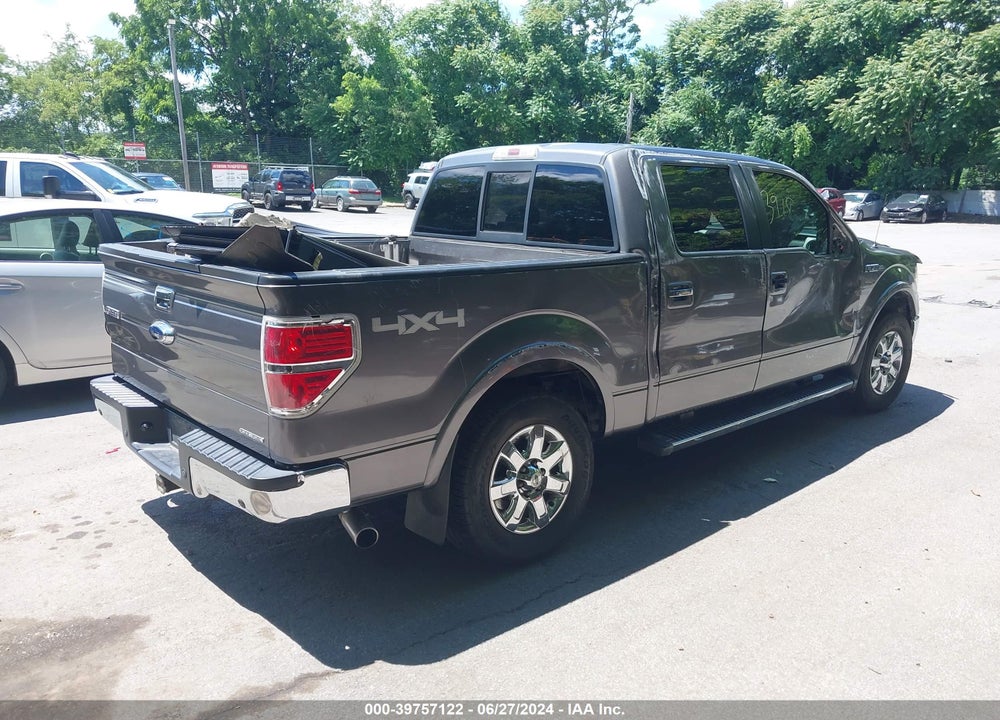 2013 FORD F-150 LARIAT VIN: 1FTFW1EF7DFC03918