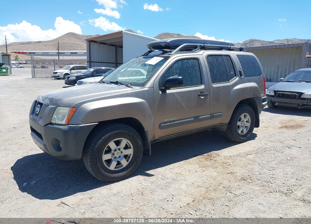2005 NISSAN XTERRA OFF ROAD VIN: 5N1AN08W65C636390