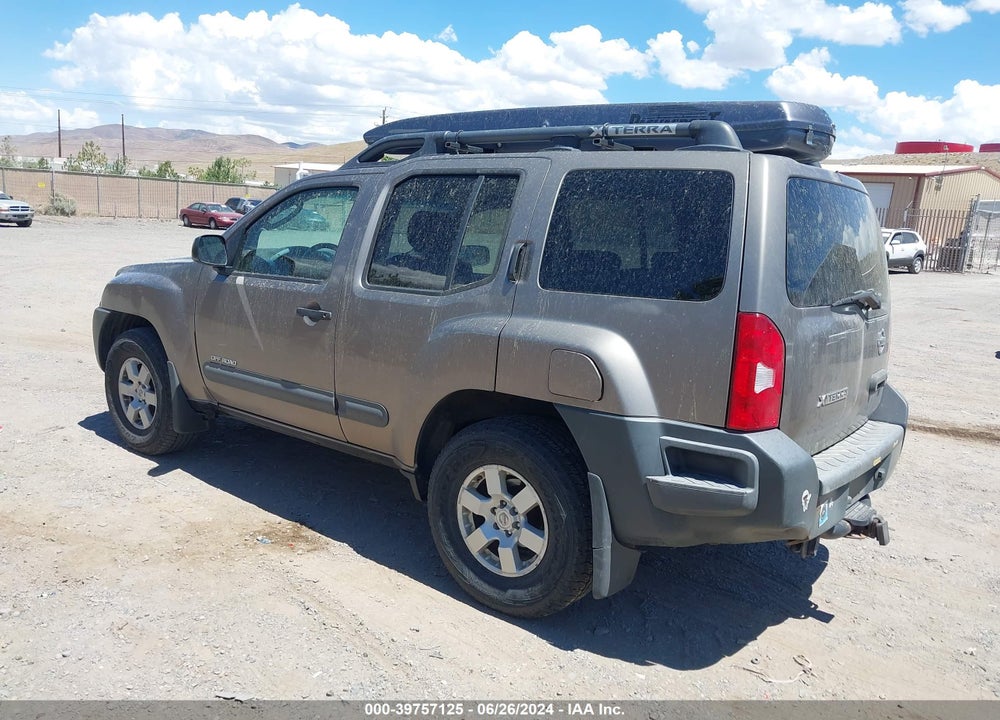 2005 NISSAN XTERRA OFF ROAD VIN: 5N1AN08W65C636390