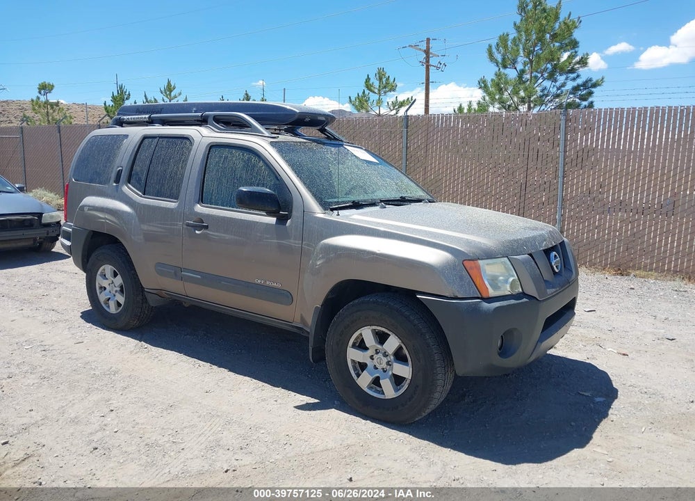 2005 NISSAN XTERRA OFF ROAD VIN: 5N1AN08W65C636390