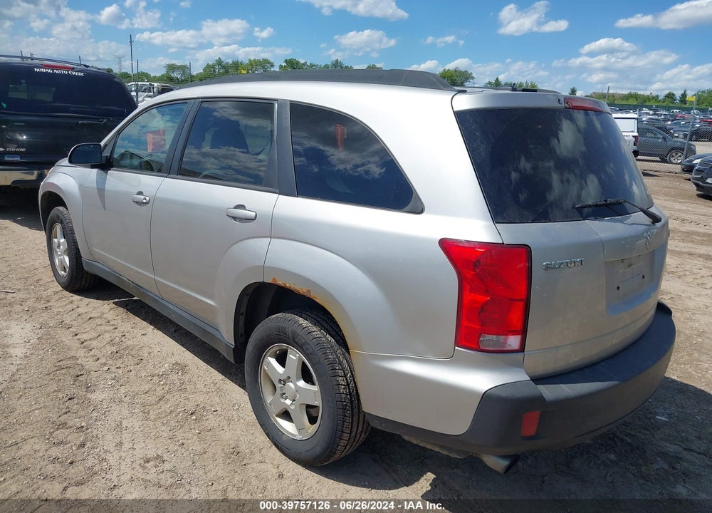 2007 SUZUKI XL7 VIN: 2S3DB217076125859