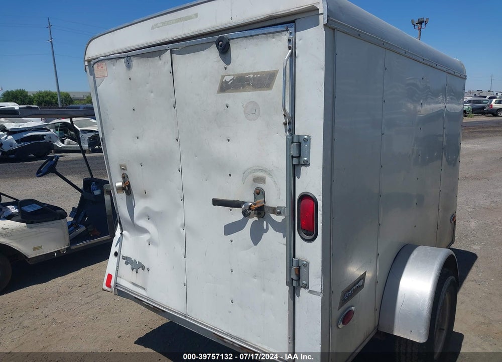 2005 PACE AMERICAN TRAILER VIN: 4P2FB08115U058221