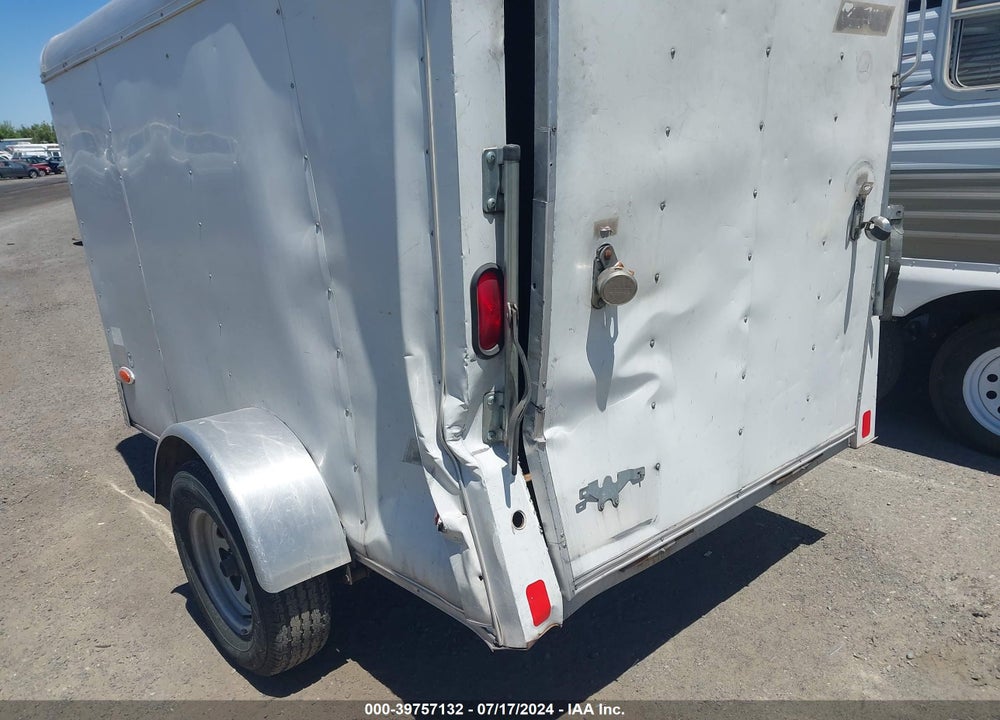 2005 PACE AMERICAN TRAILER VIN: 4P2FB08115U058221