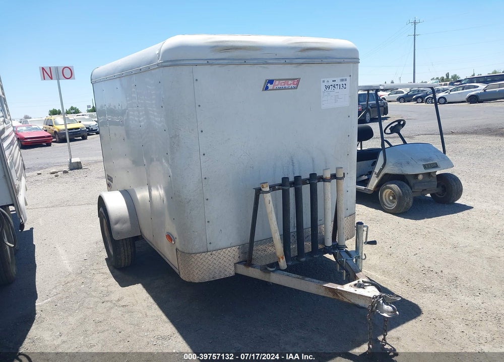 2005 PACE AMERICAN TRAILER VIN: 4P2FB08115U058221
