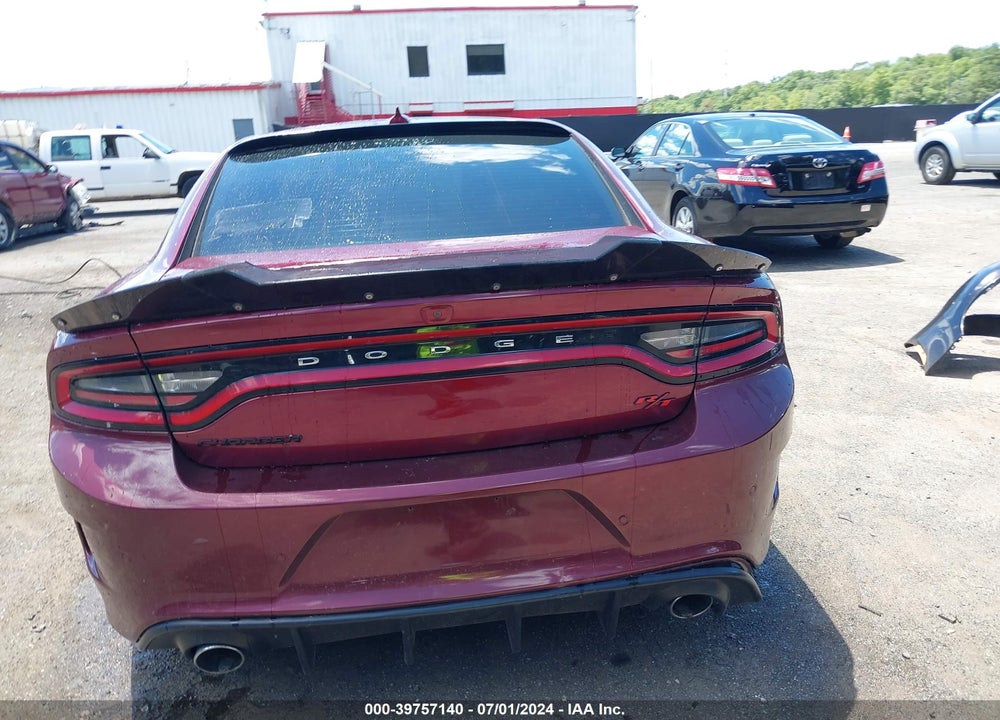 2018 DODGE CHARGER R/T SCAT PACK RWD VIN: 2C3CDXGJ0JH313110