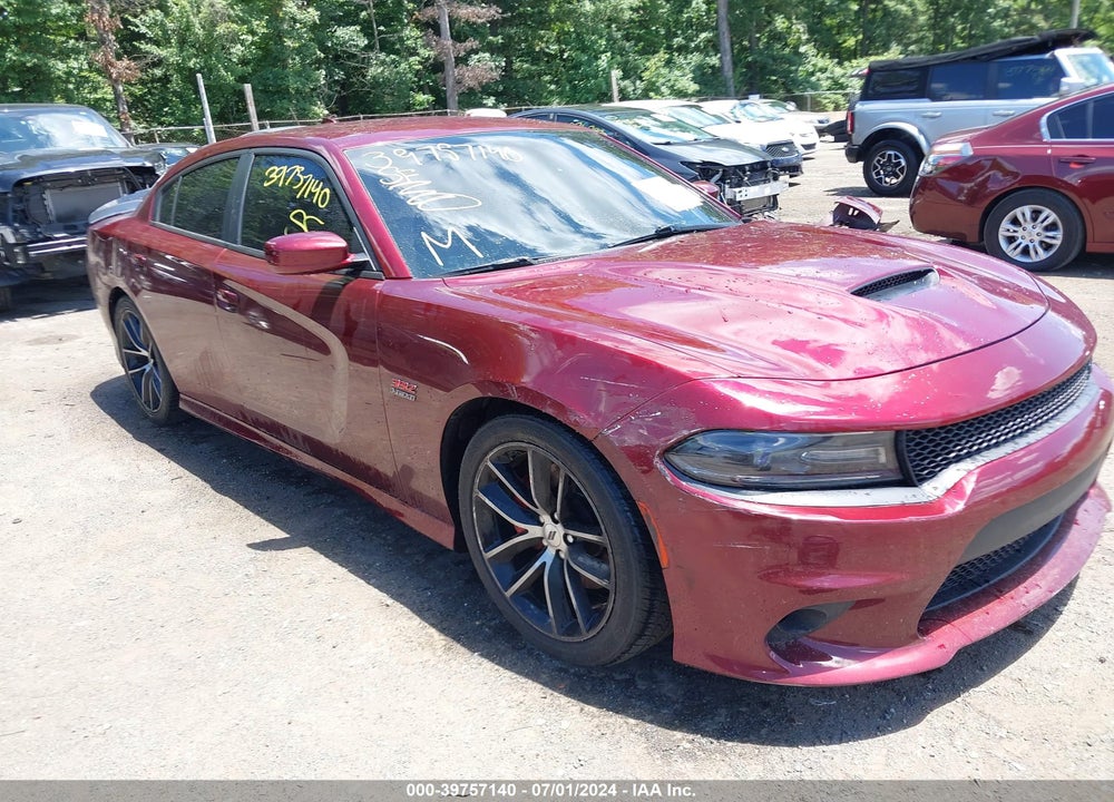 2018 DODGE CHARGER R/T SCAT PACK RWD VIN: 2C3CDXGJ0JH313110