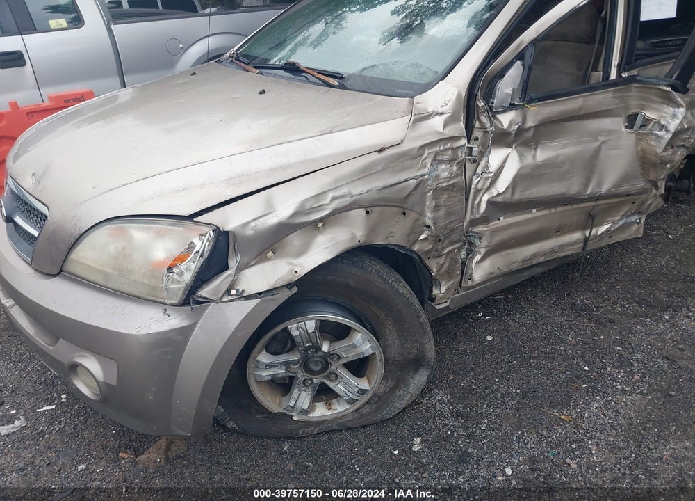 2006 KIA SORENTO EX/LX VIN: KNDJD733365634860