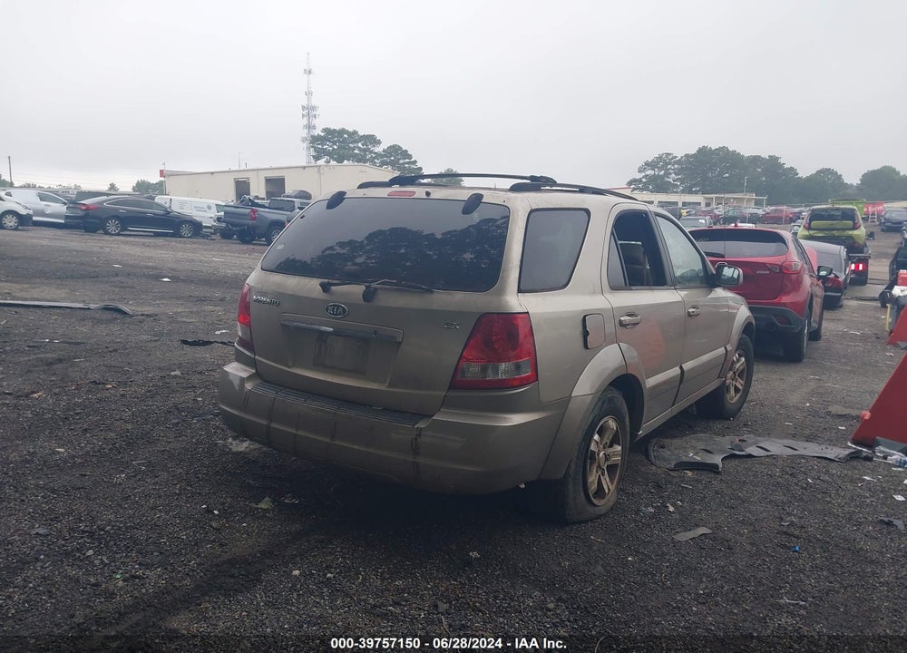 2006 KIA SORENTO EX/LX VIN: KNDJD733365634860