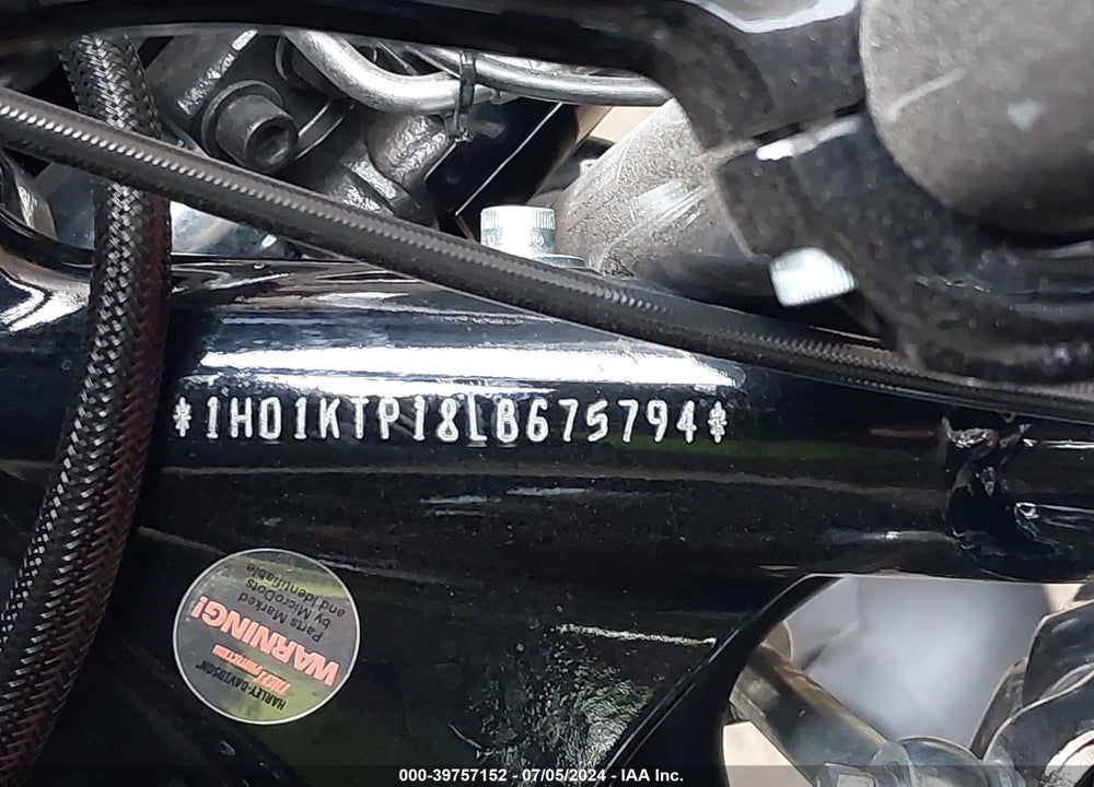 2020 HARLEY-DAVIDSON FLTRXS VIN: 1HD1KTP18LB675794