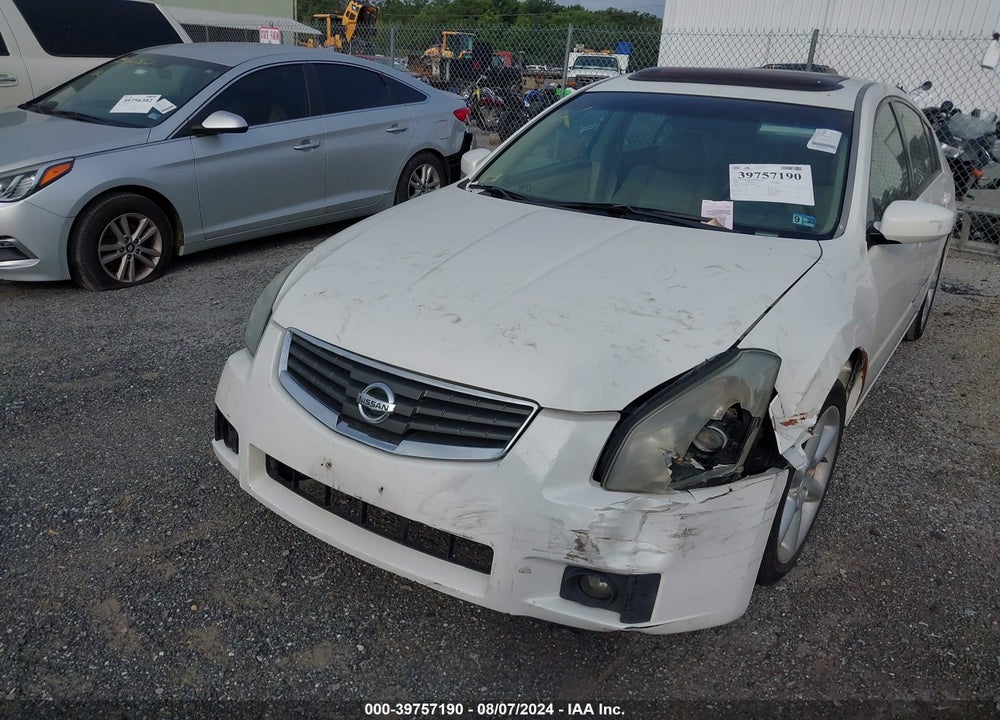 2008 NISSAN MAXIMA 3.5 SE VIN: 1N4BA41E38C828048