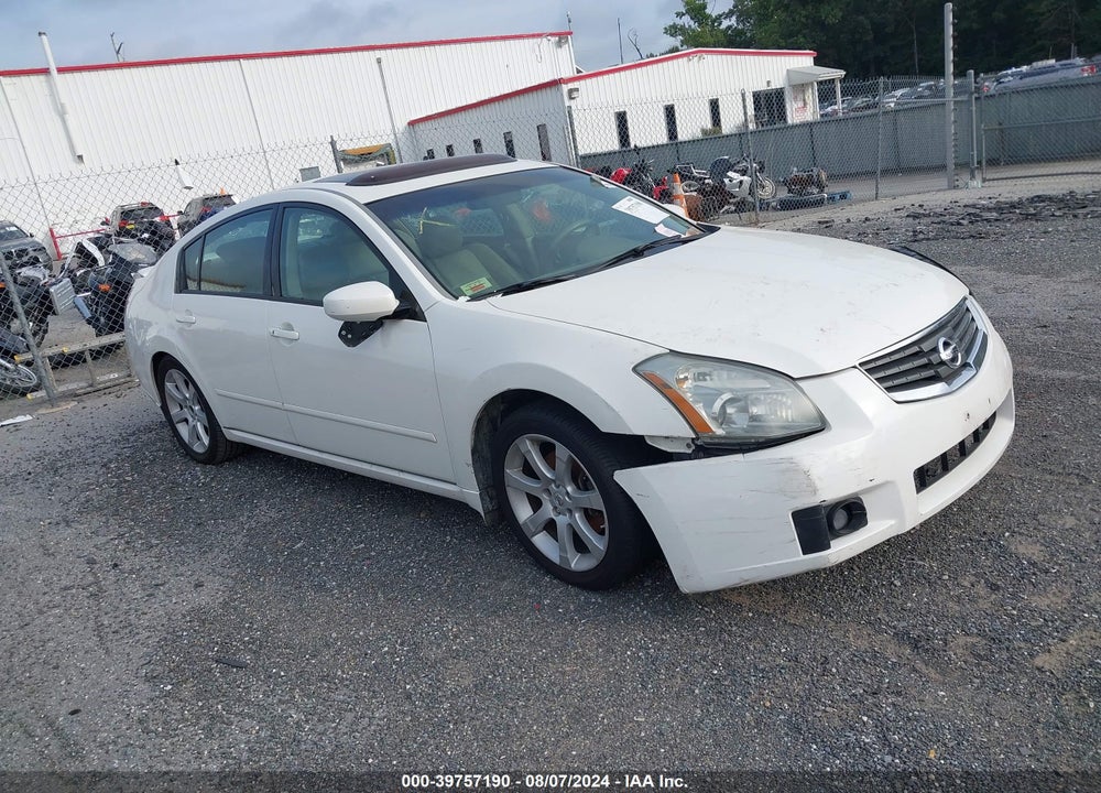 2008 NISSAN MAXIMA 3.5 SE VIN: 1N4BA41E38C828048