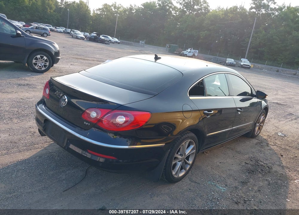 2010 VOLKSWAGEN CC LUXURY VIN: WVWHL7AN7AE519841
