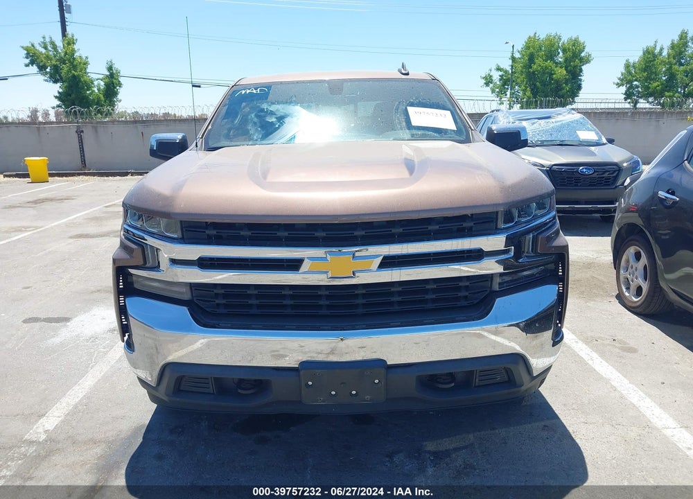 2019 CHEVROLET SILVERADO 1500 LT VIN: 3GCUYDED1KG207881