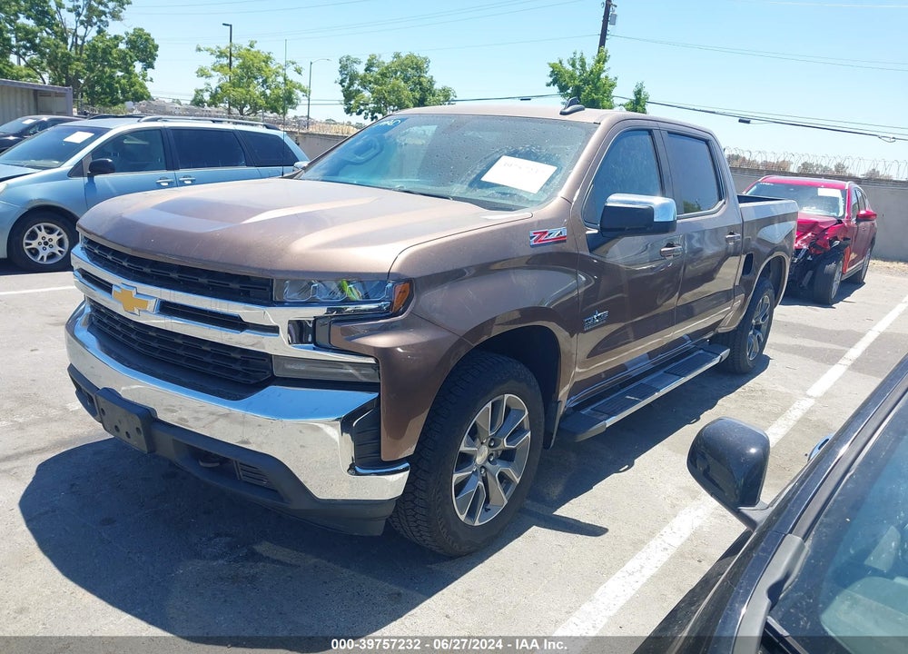 2019 CHEVROLET SILVERADO 1500 LT VIN: 3GCUYDED1KG207881
