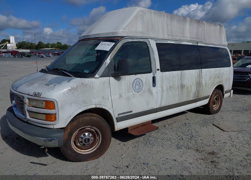 2000 GMC SAVANA STANDARD VIN: 1GJHG39R6Y1176289