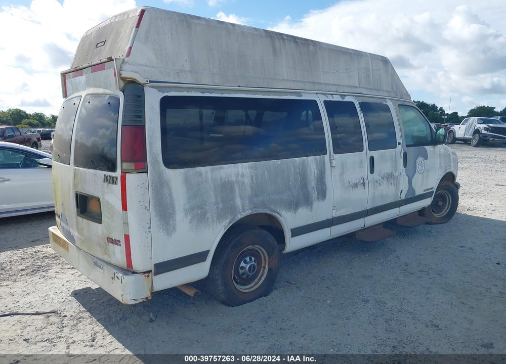 2000 GMC SAVANA STANDARD VIN: 1GJHG39R6Y1176289