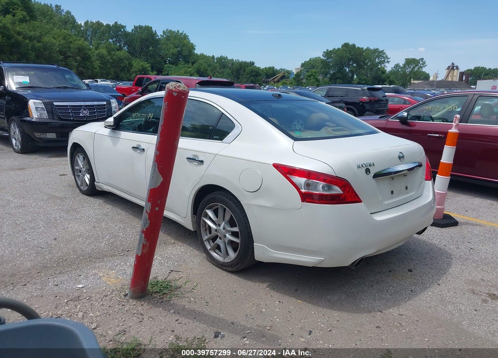 2011 NISSAN MAXIMA 3.5 SV VIN: 1N4AA5AP3BC827976