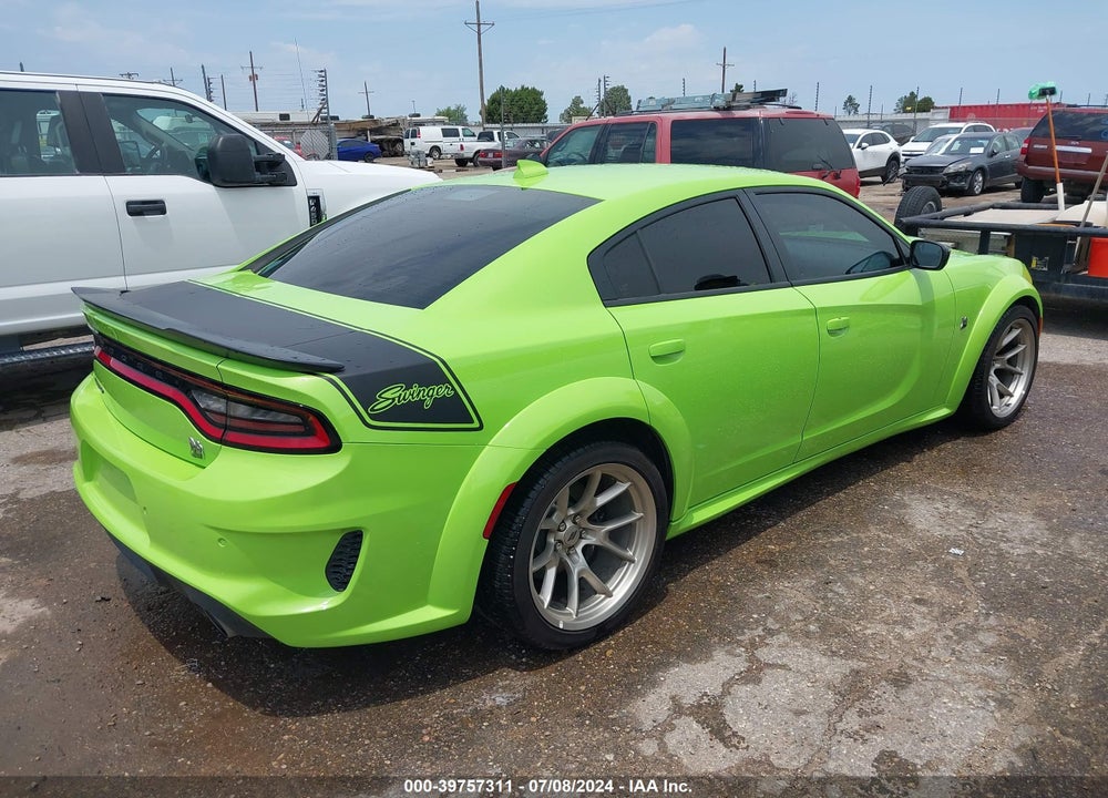 2023 DODGE CHARGER SCAT PACK WIDEBODY VIN: 2C3CDXGJ9PH634958