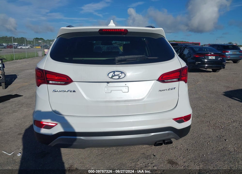 2017 HYUNDAI SANTA FE SPORT 2.0T VIN: 5XYZU4LAXHG410463