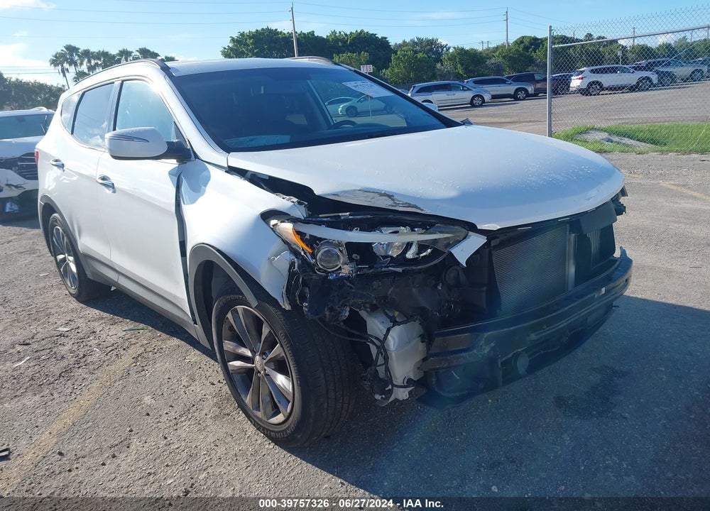 2017 HYUNDAI SANTA FE SPORT 2.0T VIN: 5XYZU4LAXHG410463