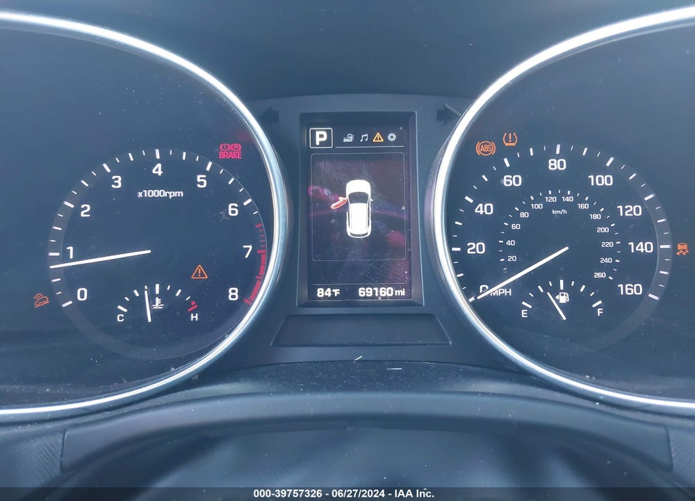 2017 HYUNDAI SANTA FE SPORT 2.0T VIN: 5XYZU4LAXHG410463