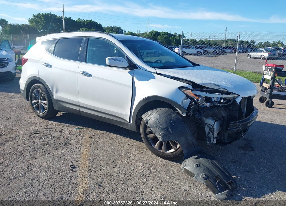 2017 HYUNDAI SANTA FE SPORT 2.0T VIN: 5XYZU4LAXHG410463